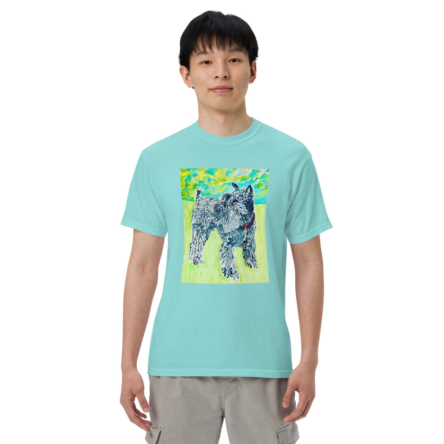Comfort Colors short sleeve t-shirt featuring original artwork—garment-dyed for a soft, lived-in feel; relaxed fit, durable cotton fabric, and perfect for casual wear, art lovers, or gifting.