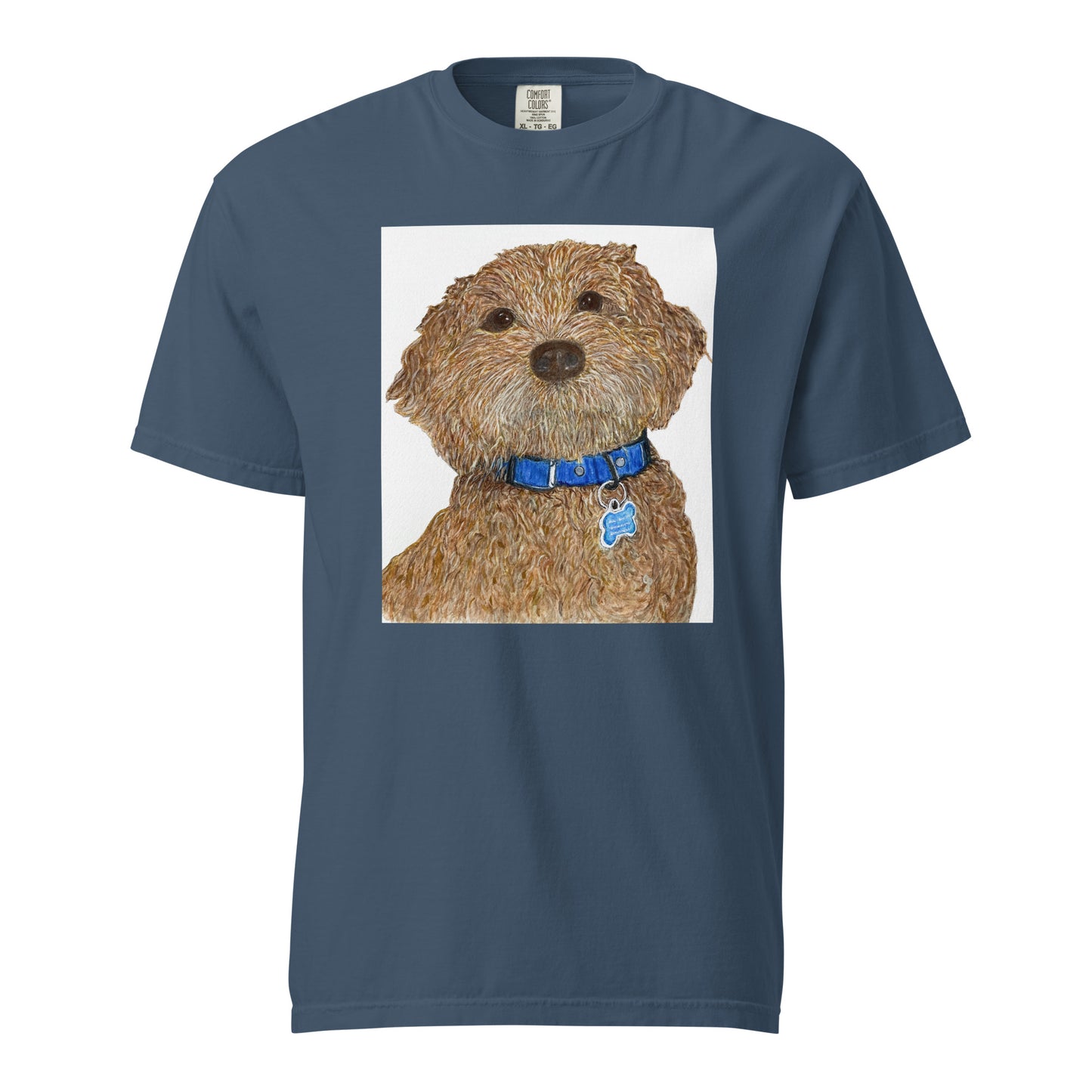 Comfort Colors short sleeve t-shirt featuring original artwork—garment-dyed for a soft, lived-in feel; relaxed fit, durable cotton fabric, and perfect for casual wear, art lovers, or gifting.