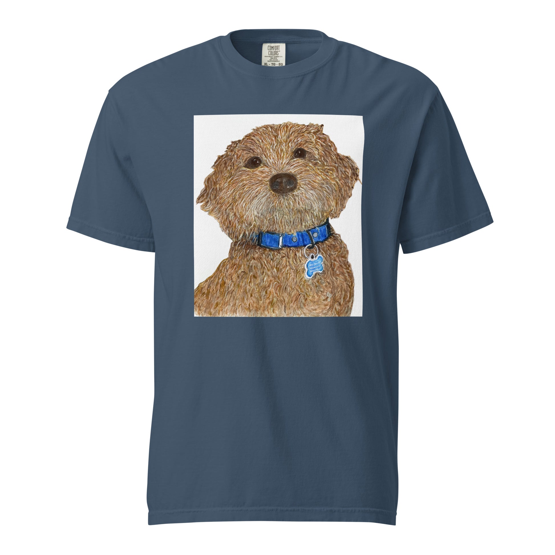 Comfort Colors short sleeve t-shirt featuring original artwork—garment-dyed for a soft, lived-in feel; relaxed fit, durable cotton fabric, and perfect for casual wear, art lovers, or gifting.