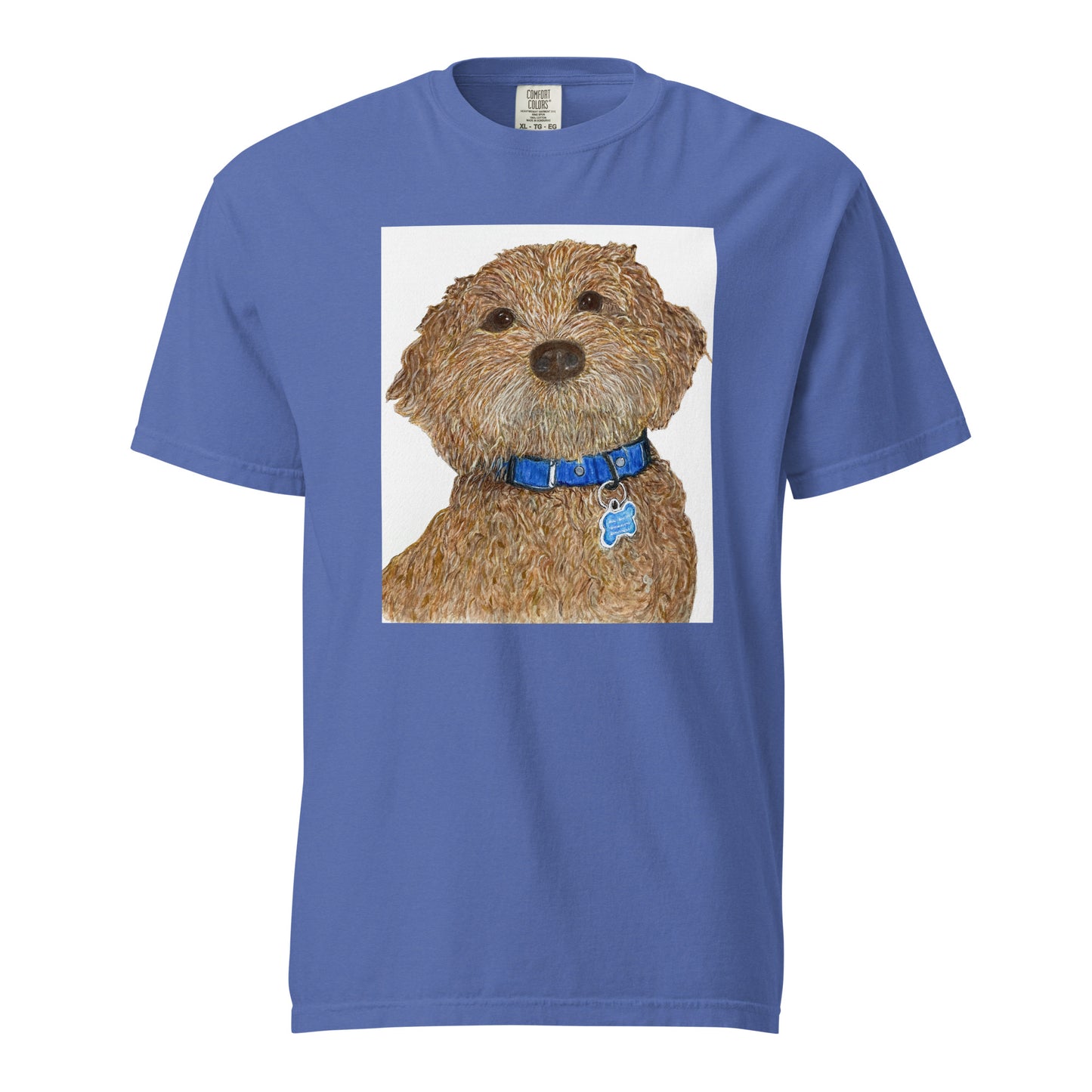 Comfort Colors short sleeve t-shirt featuring original artwork—garment-dyed for a soft, lived-in feel; relaxed fit, durable cotton fabric, and perfect for casual wear, art lovers, or gifting.