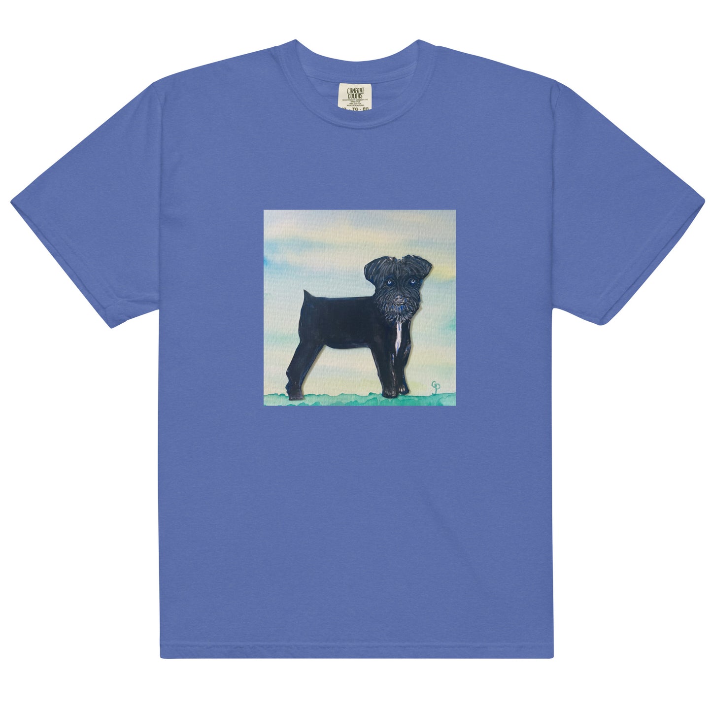 Comfort Colors short sleeve t-shirt featuring original artwork—garment-dyed for a soft, lived-in feel; relaxed fit, durable cotton fabric, and perfect for casual wear, art lovers, or gifting.