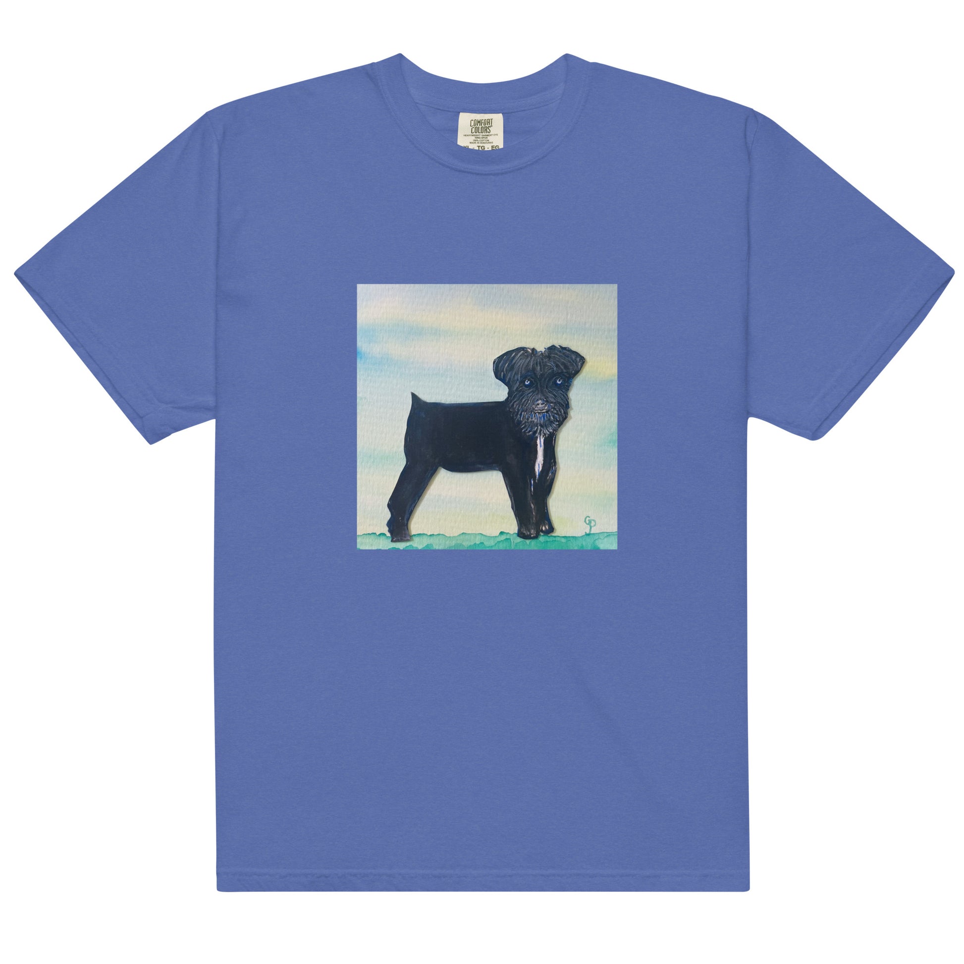 Comfort Colors short sleeve t-shirt featuring original artwork—garment-dyed for a soft, lived-in feel; relaxed fit, durable cotton fabric, and perfect for casual wear, art lovers, or gifting.