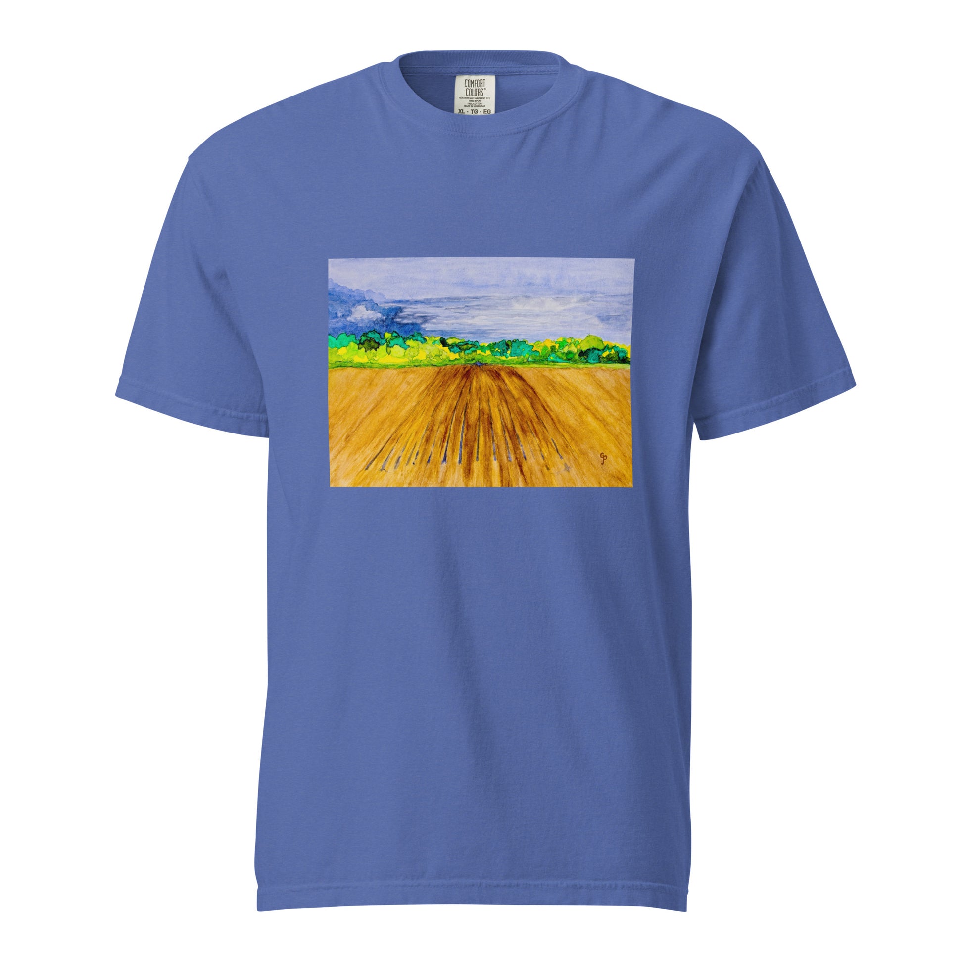 Comfort Colors short sleeve t-shirt featuring original artwork—garment-dyed for a soft, lived-in feel; relaxed fit, durable cotton fabric, and perfect for casual wear, art lovers, or gifting.
