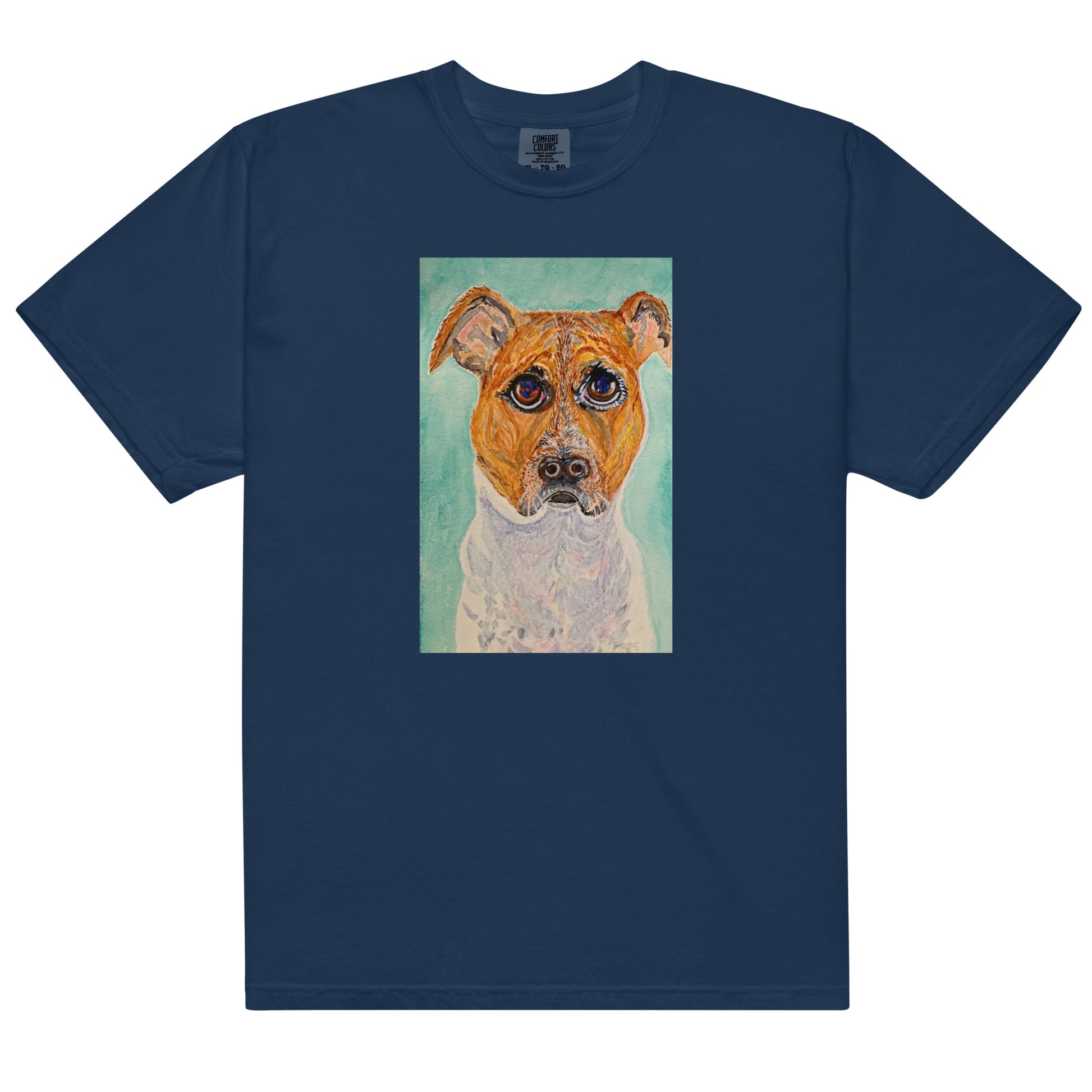 Comfort Colors short sleeve t-shirt featuring original artwork—garment-dyed for a soft, lived-in feel; relaxed fit, durable cotton fabric, and perfect for casual wear, art lovers, or gifting.