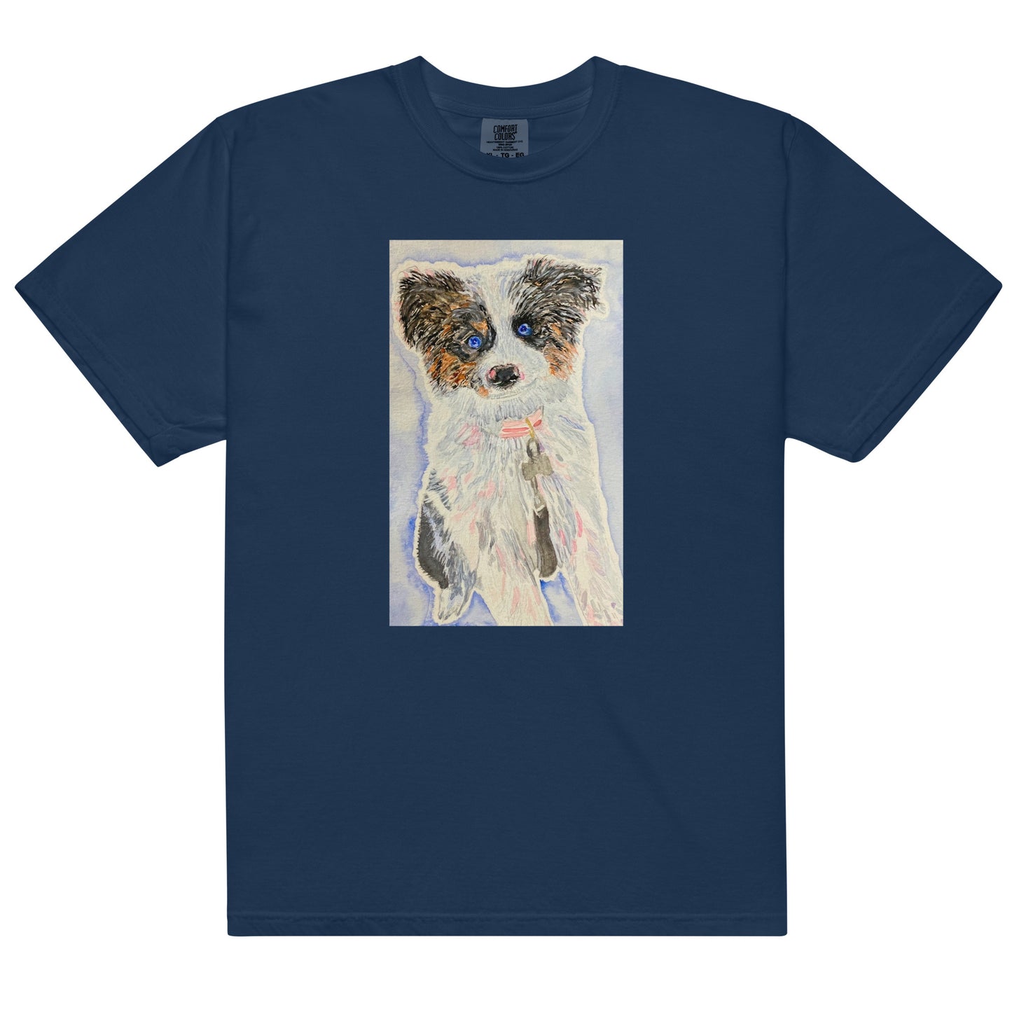 Comfort Colors short sleeve t-shirt featuring original artwork—garment-dyed for a soft, lived-in feel; relaxed fit, durable cotton fabric, and perfect for casual wear, art lovers, or gifting.