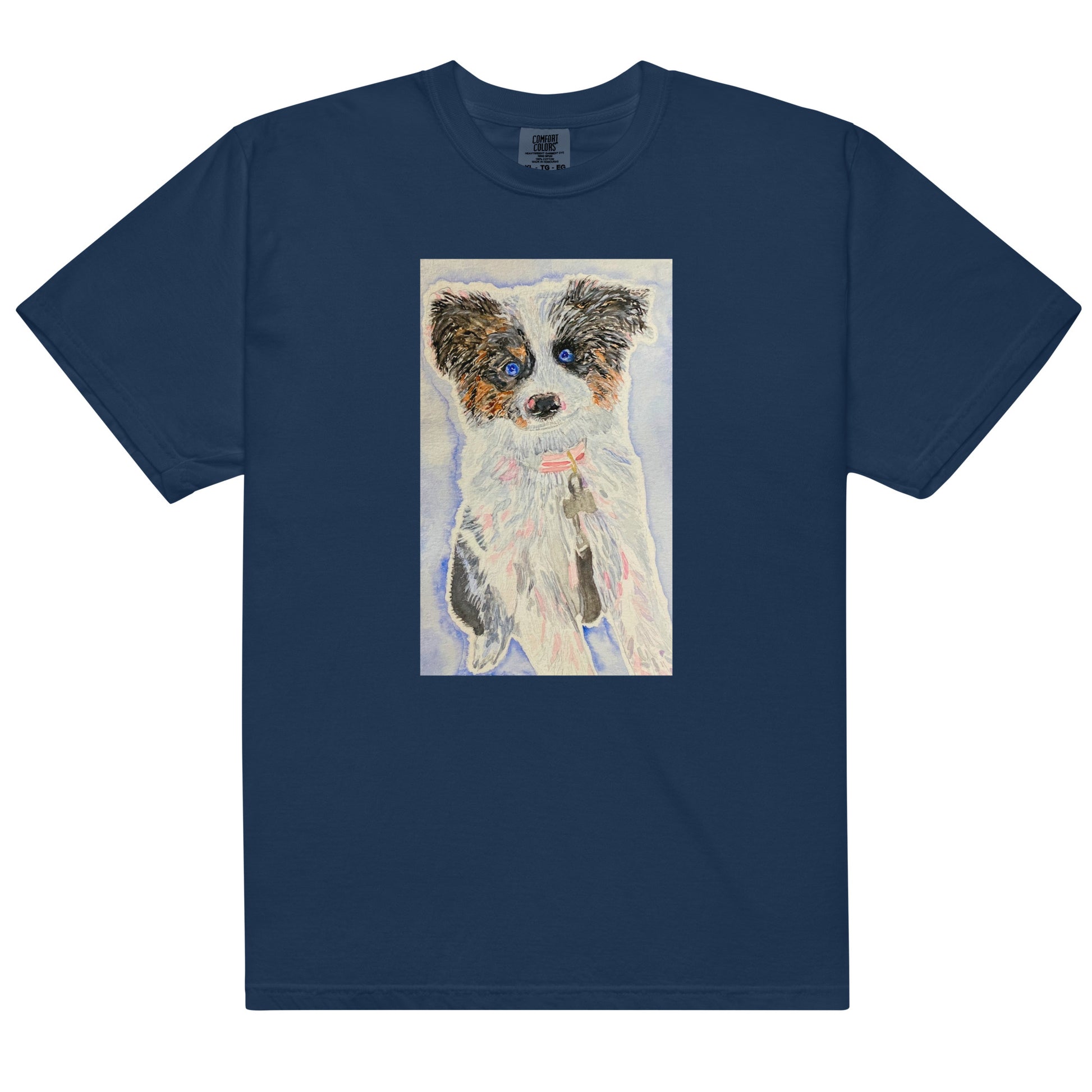 Comfort Colors short sleeve t-shirt featuring original artwork—garment-dyed for a soft, lived-in feel; relaxed fit, durable cotton fabric, and perfect for casual wear, art lovers, or gifting.