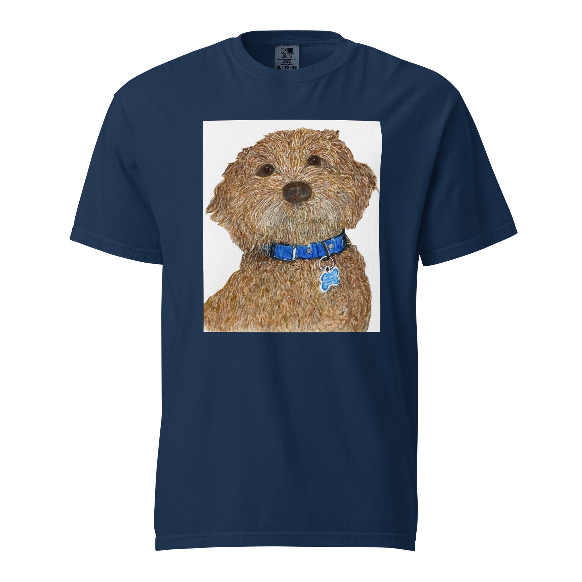 Comfort Colors short sleeve t-shirt featuring original artwork—garment-dyed for a soft, lived-in feel; relaxed fit, durable cotton fabric, and perfect for casual wear, art lovers, or gifting.