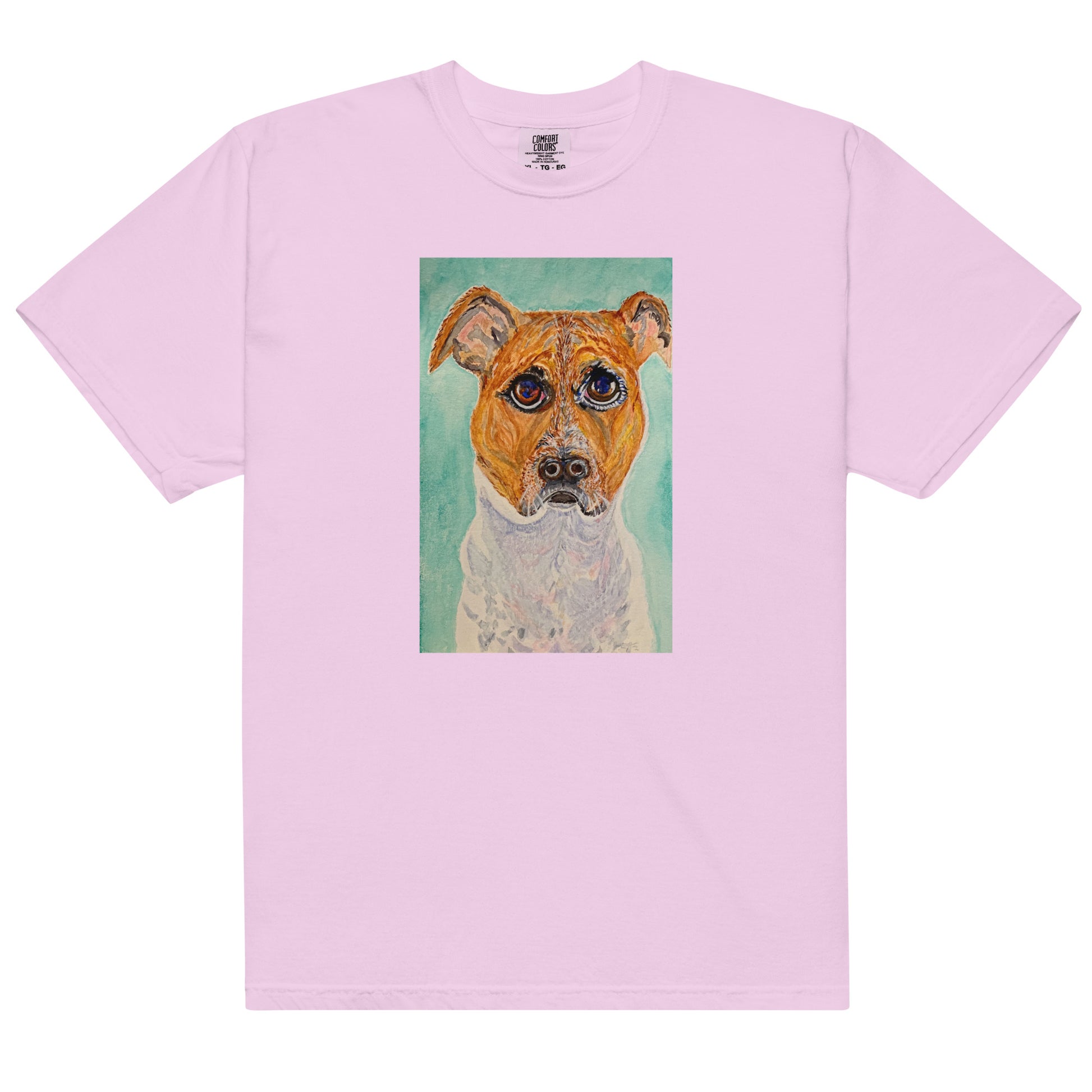 Comfort Colors short sleeve t-shirt featuring original artwork—garment-dyed for a soft, lived-in feel; relaxed fit, durable cotton fabric, and perfect for casual wear, art lovers, or gifting.