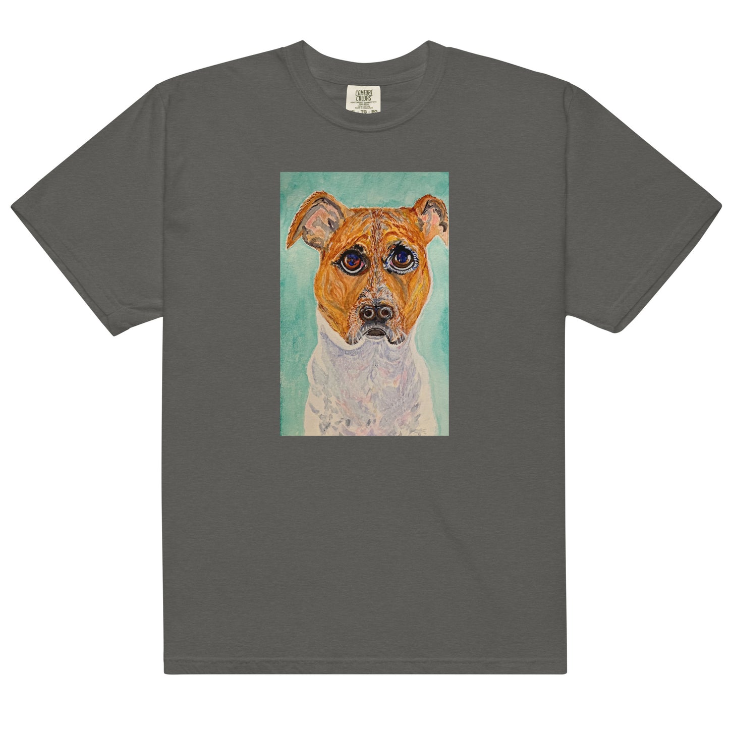 Comfort Colors short sleeve t-shirt featuring original artwork—garment-dyed for a soft, lived-in feel; relaxed fit, durable cotton fabric, and perfect for casual wear, art lovers, or gifting.