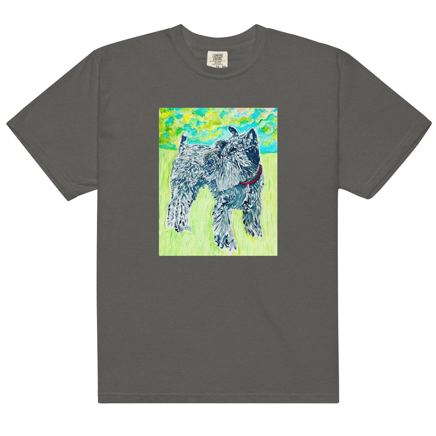 Comfort Colors short sleeve t-shirt featuring original artwork—garment-dyed for a soft, lived-in feel; relaxed fit, durable cotton fabric, and perfect for casual wear, art lovers, or gifting.