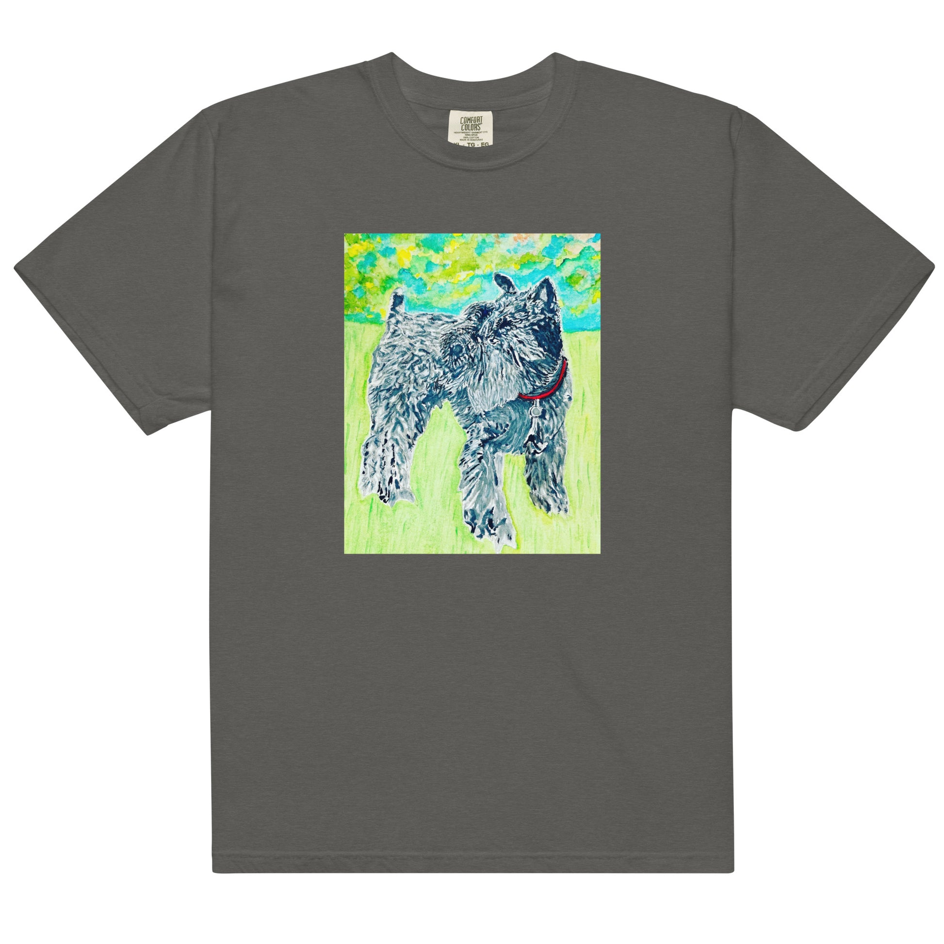Comfort Colors short sleeve t-shirt featuring original artwork—garment-dyed for a soft, lived-in feel; relaxed fit, durable cotton fabric, and perfect for casual wear, art lovers, or gifting.