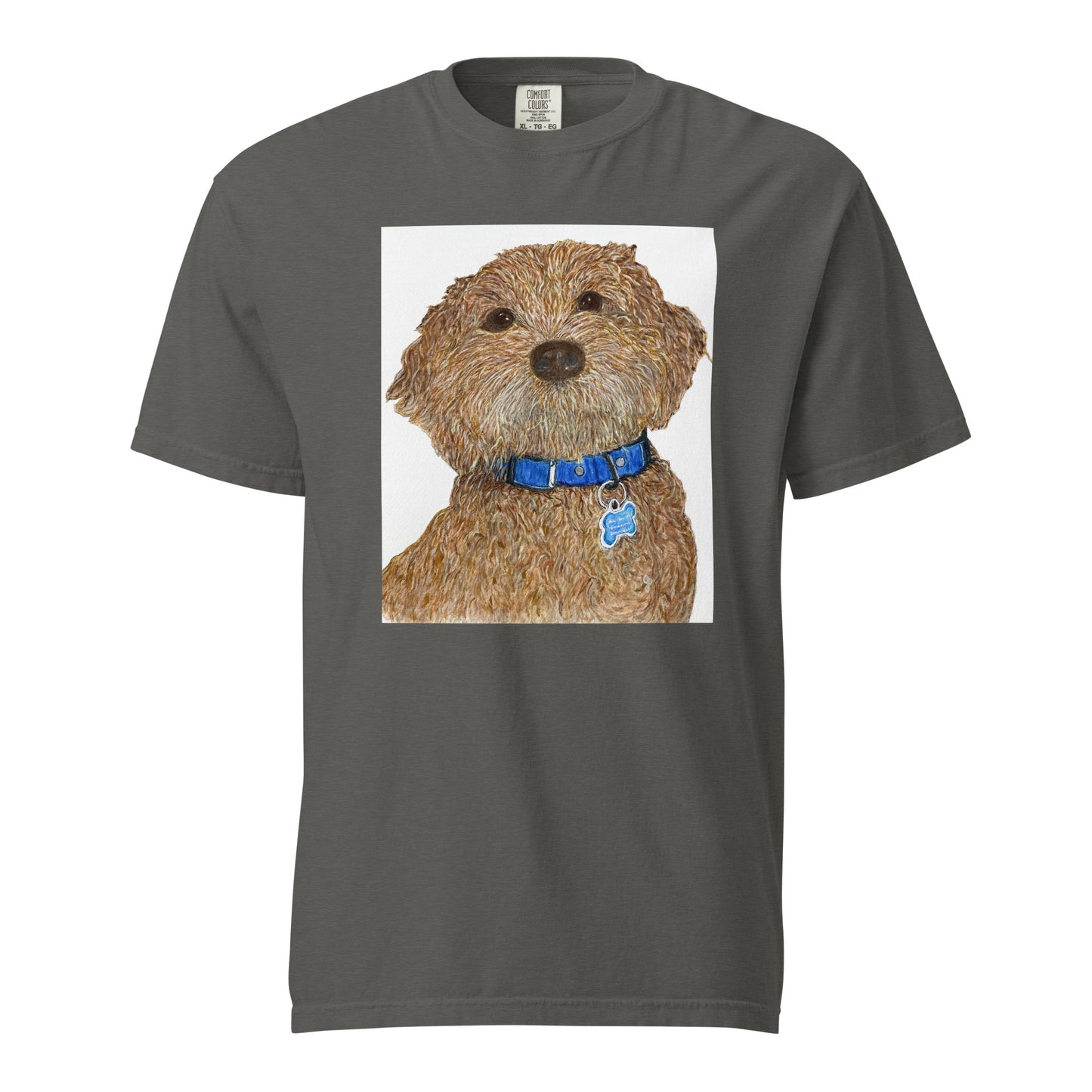 Comfort Colors short sleeve t-shirt featuring original artwork—garment-dyed for a soft, lived-in feel; relaxed fit, durable cotton fabric, and perfect for casual wear, art lovers, or gifting.