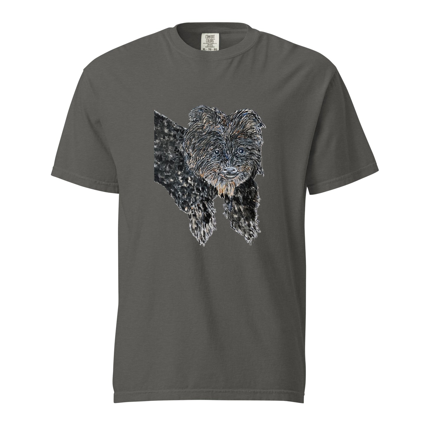 Comfort Colors short sleeve t-shirt featuring original artwork—garment-dyed for a soft, lived-in feel; relaxed fit, durable cotton fabric, and perfect for casual wear, art lovers, or gifting.