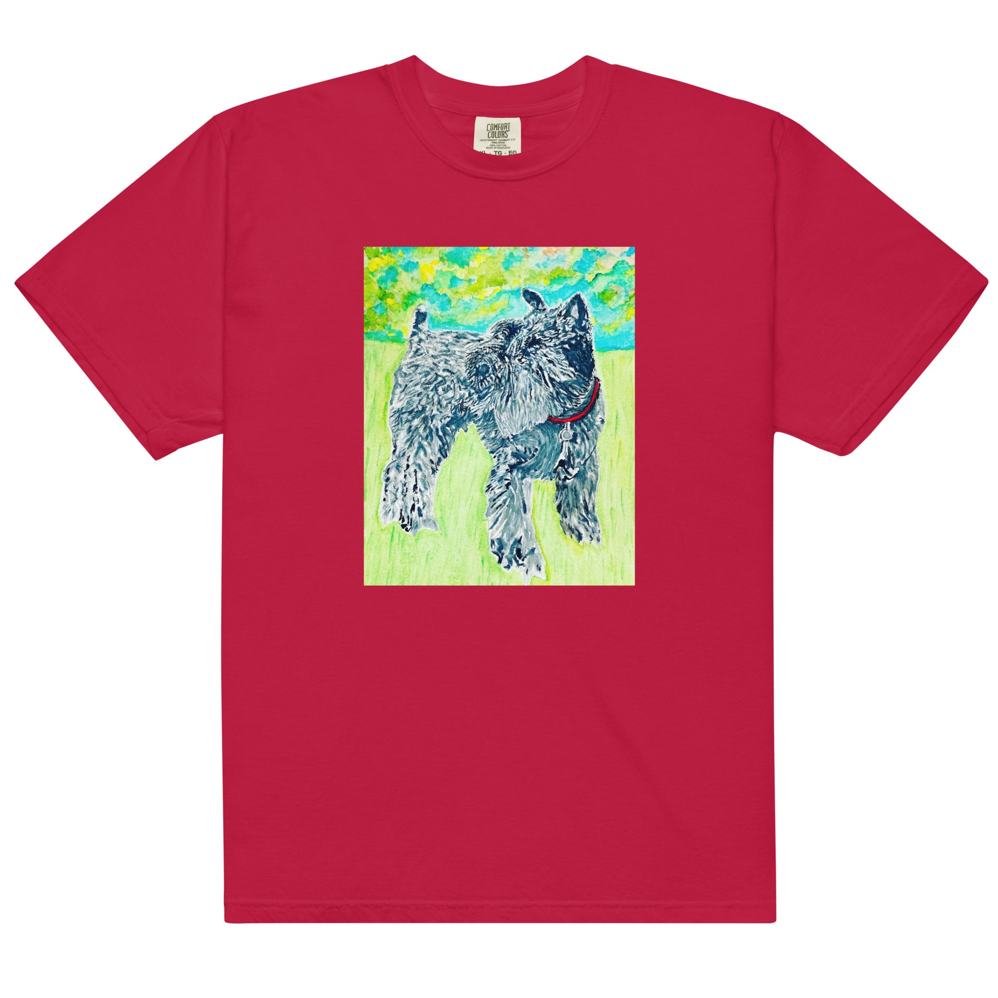 Comfort Colors short sleeve t-shirt featuring original artwork—garment-dyed for a soft, lived-in feel; relaxed fit, durable cotton fabric, and perfect for casual wear, art lovers, or gifting.