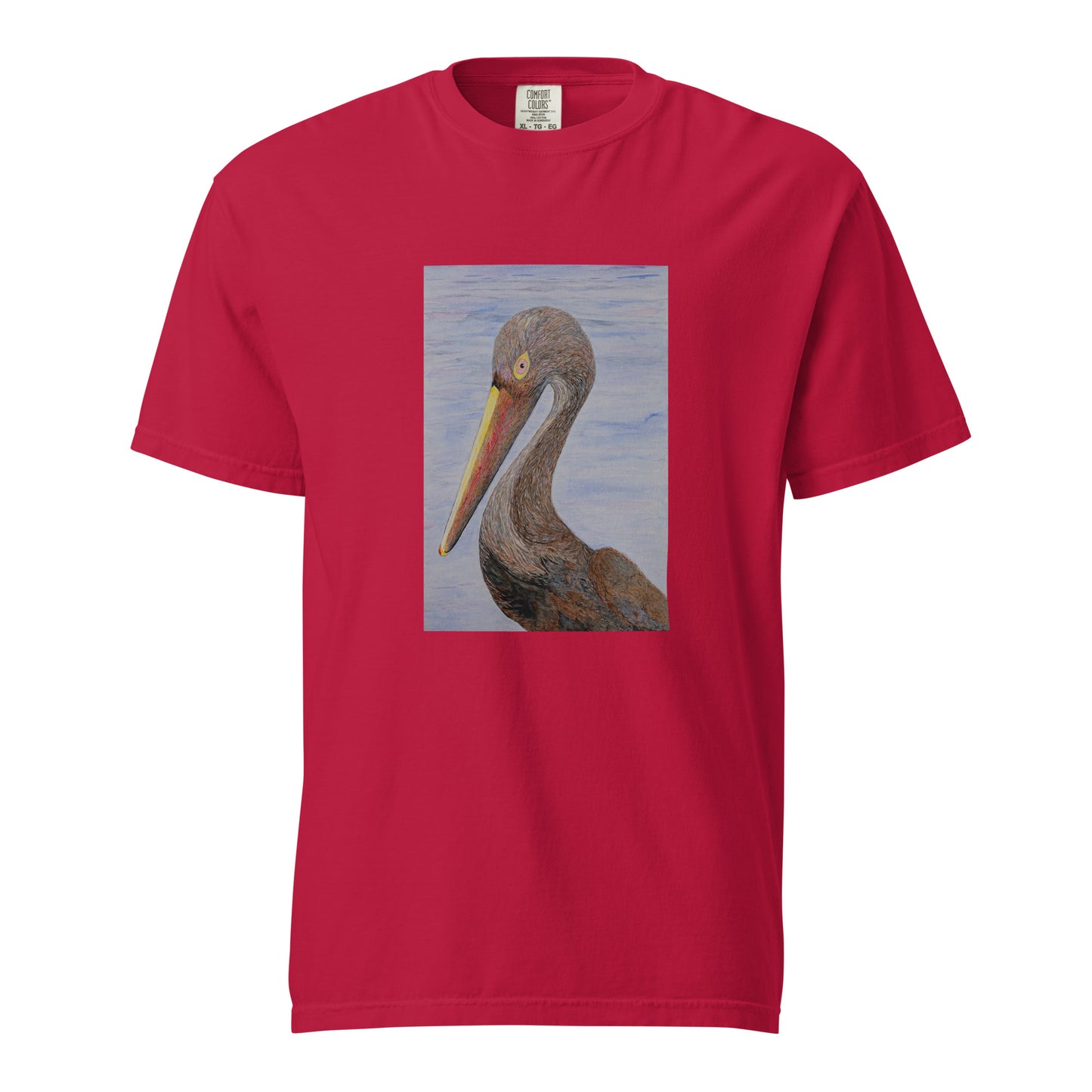 Comfort Colors short sleeve t-shirt featuring original artwork—garment-dyed for a soft, lived-in feel; relaxed fit, durable cotton fabric, and perfect for casual wear, art lovers, or gifting.