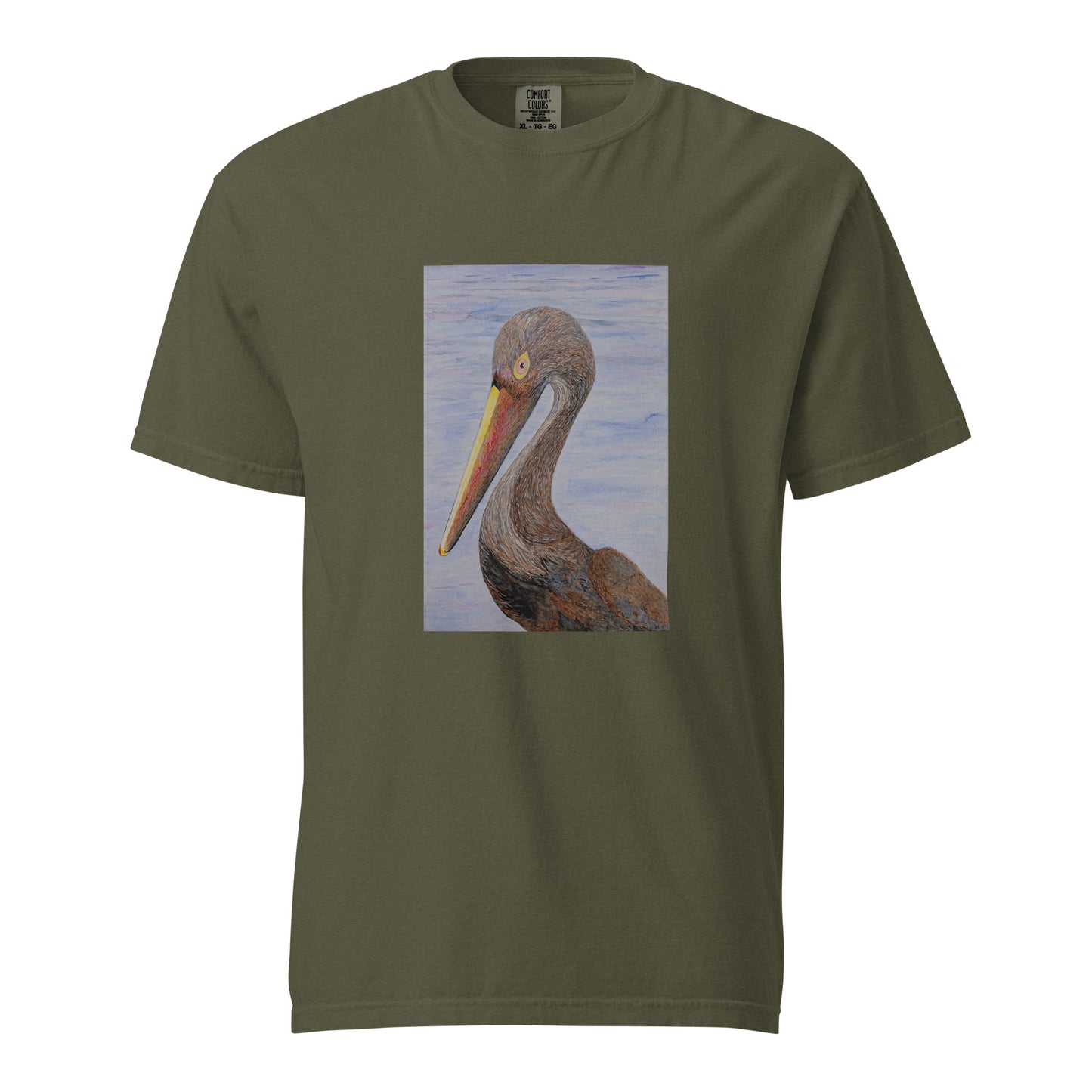 Comfort Colors short sleeve t-shirt featuring original artwork—garment-dyed for a soft, lived-in feel; relaxed fit, durable cotton fabric, and perfect for casual wear, art lovers, or gifting.