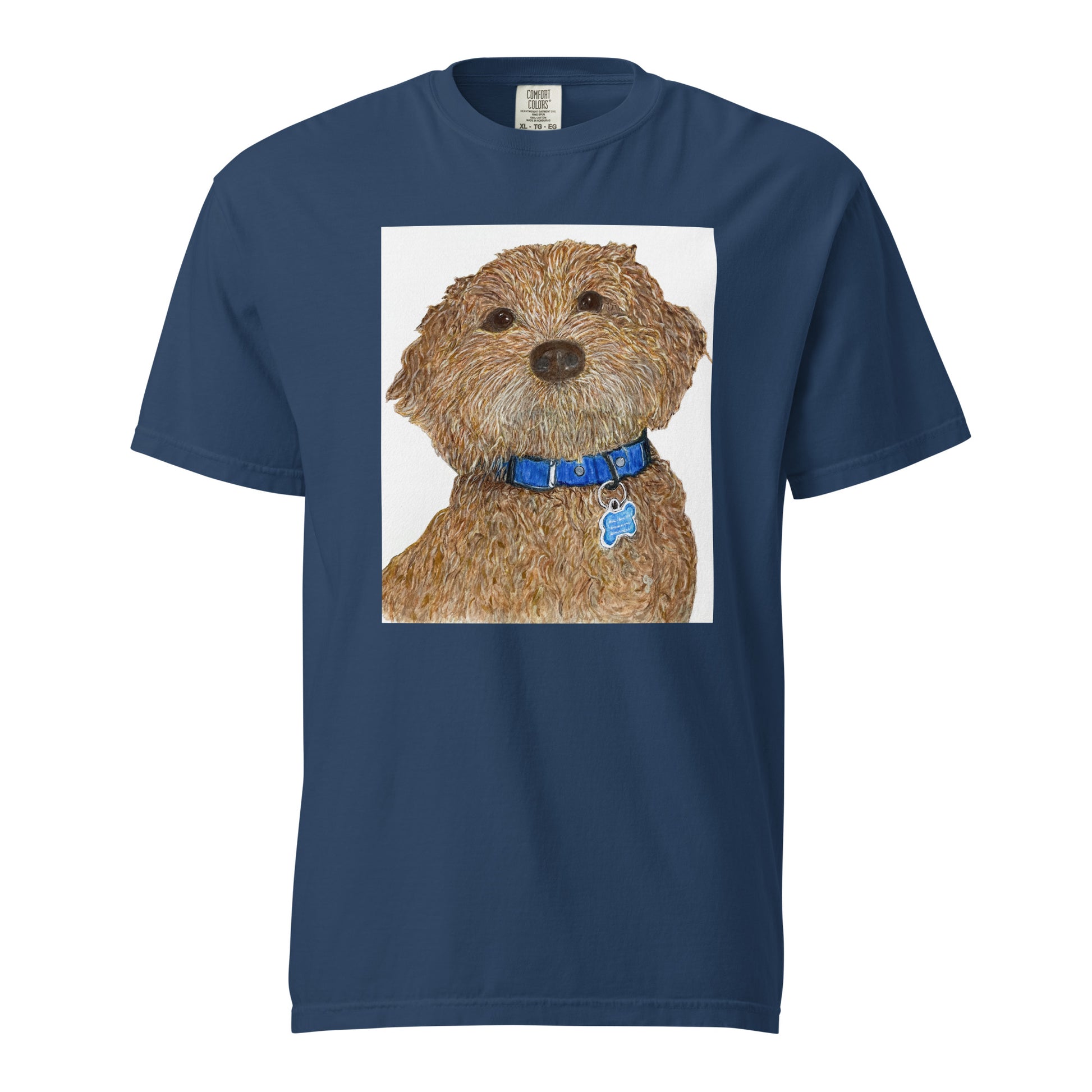Comfort Colors short sleeve t-shirt featuring original artwork—garment-dyed for a soft, lived-in feel; relaxed fit, durable cotton fabric, and perfect for casual wear, art lovers, or gifting.