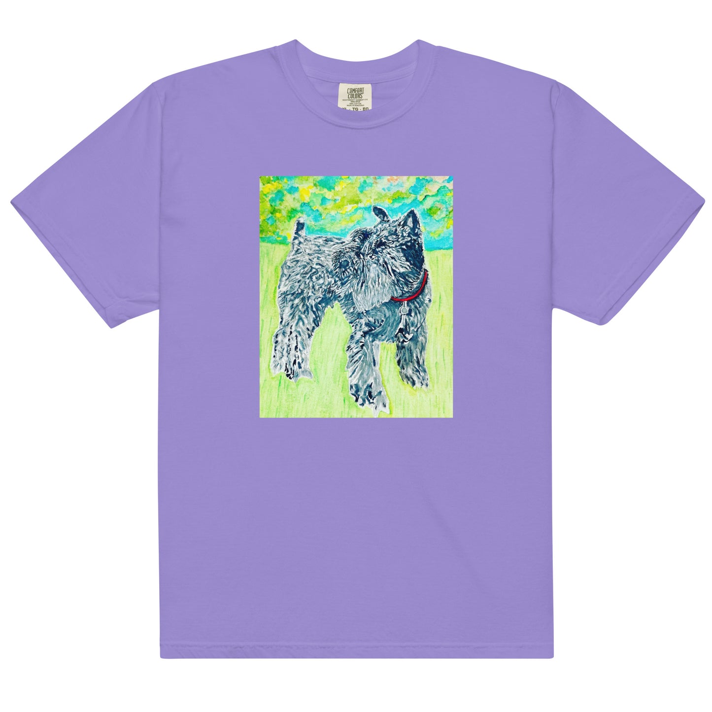 Comfort Colors short sleeve t-shirt featuring original artwork—garment-dyed for a soft, lived-in feel; relaxed fit, durable cotton fabric, and perfect for casual wear, art lovers, or gifting.