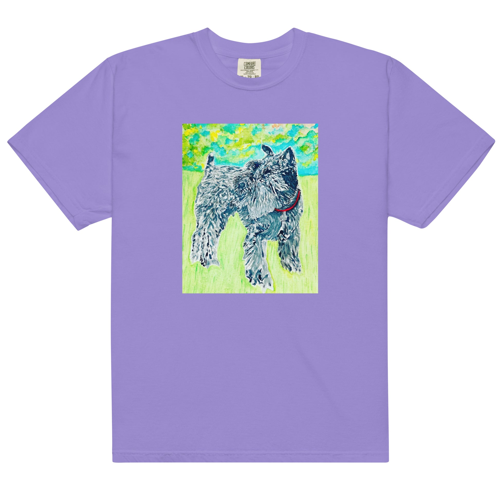 Comfort Colors short sleeve t-shirt featuring original artwork—garment-dyed for a soft, lived-in feel; relaxed fit, durable cotton fabric, and perfect for casual wear, art lovers, or gifting.