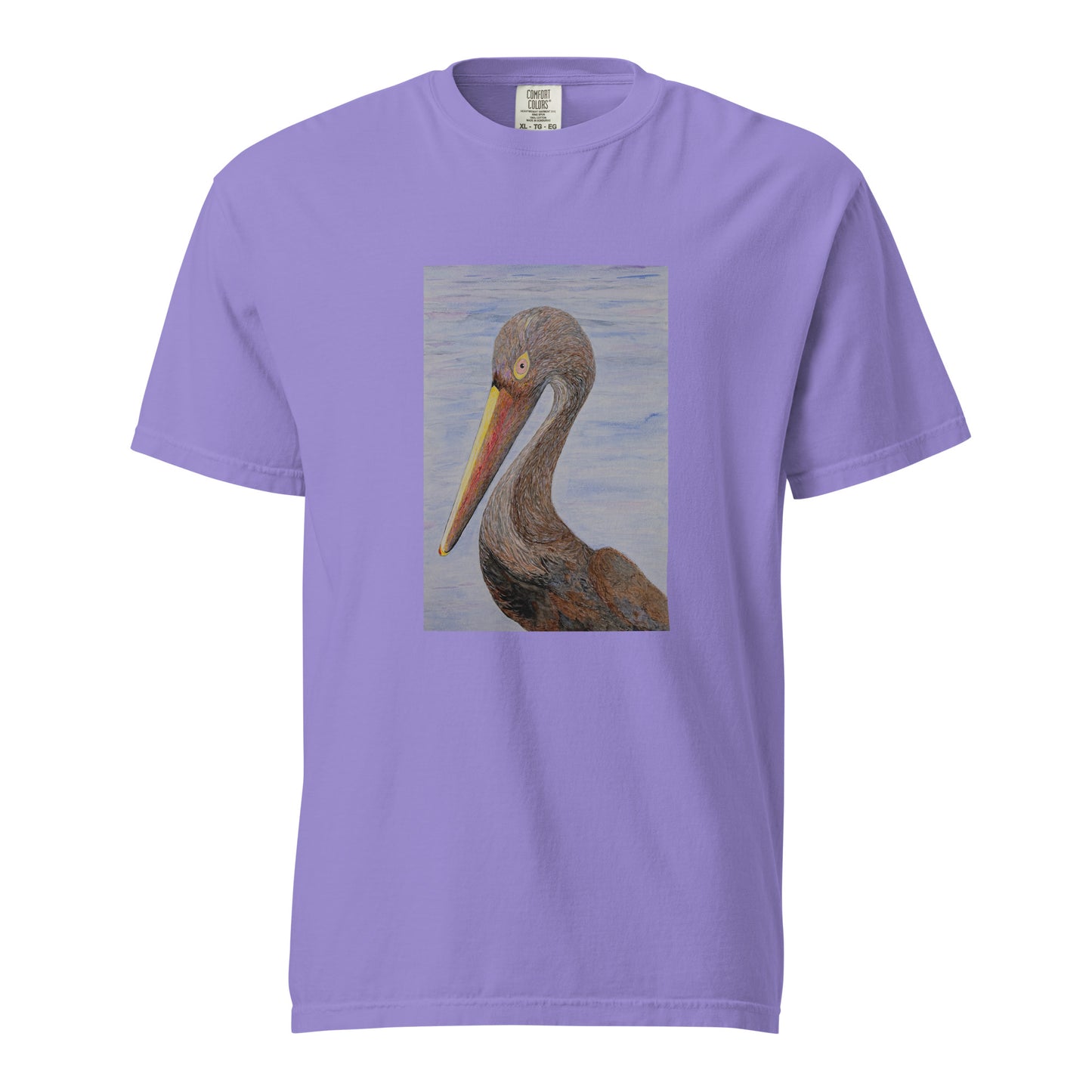 Comfort Colors short sleeve t-shirt featuring original artwork—garment-dyed for a soft, lived-in feel; relaxed fit, durable cotton fabric, and perfect for casual wear, art lovers, or gifting.