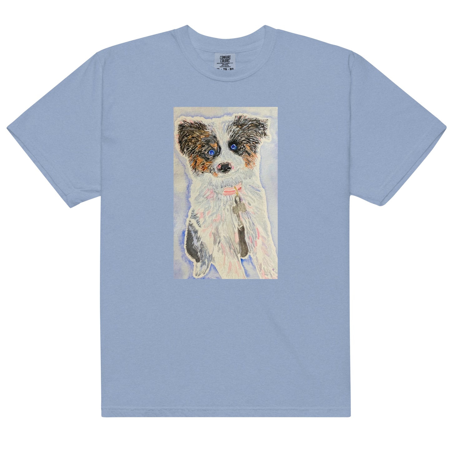 Comfort Colors short sleeve t-shirt featuring original artwork—garment-dyed for a soft, lived-in feel; relaxed fit, durable cotton fabric, and perfect for casual wear, art lovers, or gifting.
