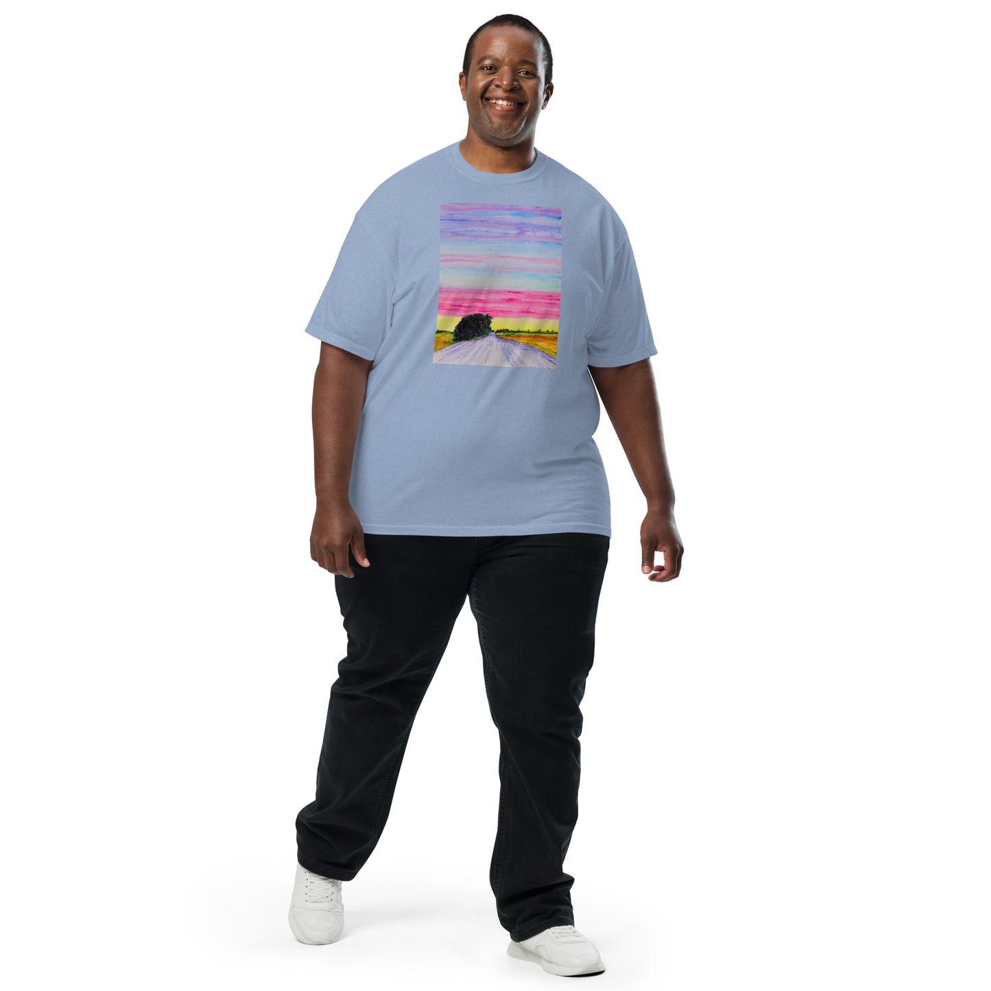 Comfort Colors short sleeve t-shirt featuring original artwork—garment-dyed for a soft, lived-in feel; relaxed fit, durable cotton fabric, and perfect for casual wear, art lovers, or gifting.