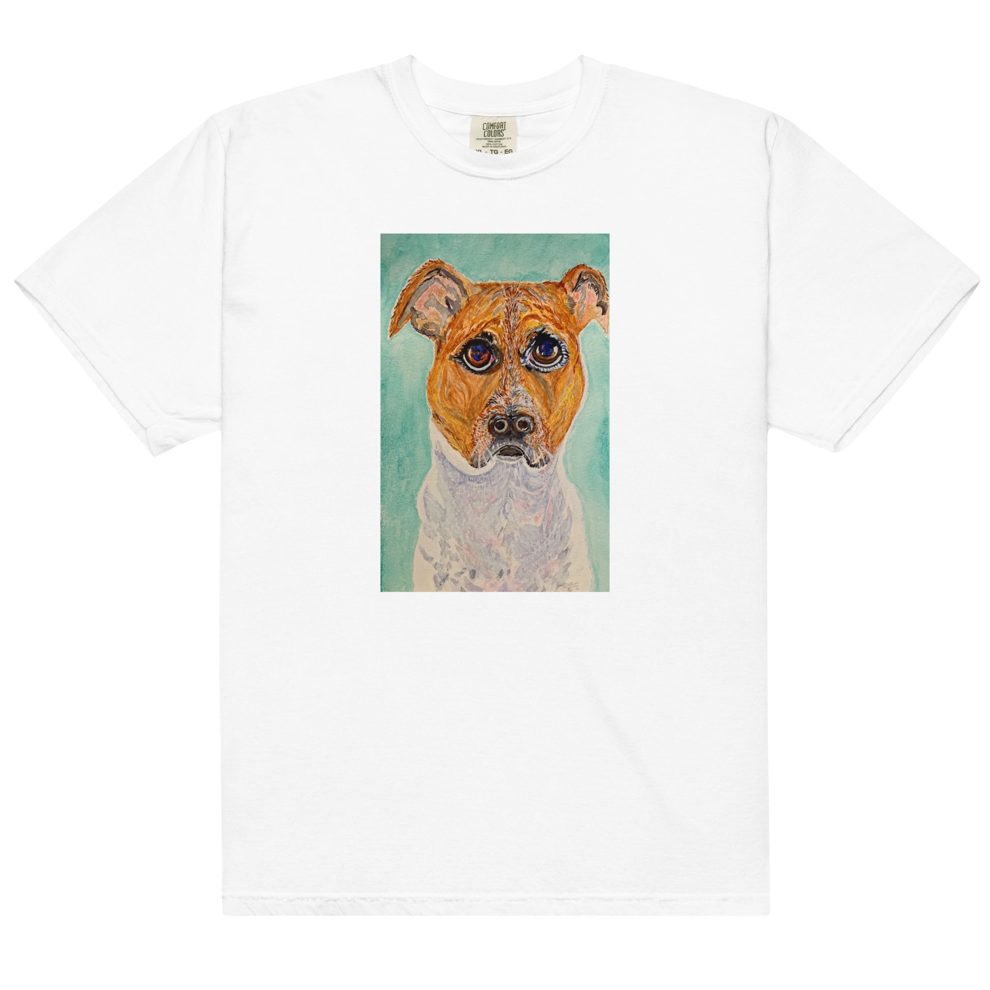 Comfort Colors short sleeve t-shirt featuring original artwork—garment-dyed for a soft, lived-in feel; relaxed fit, durable cotton fabric, and perfect for casual wear, art lovers, or gifting.