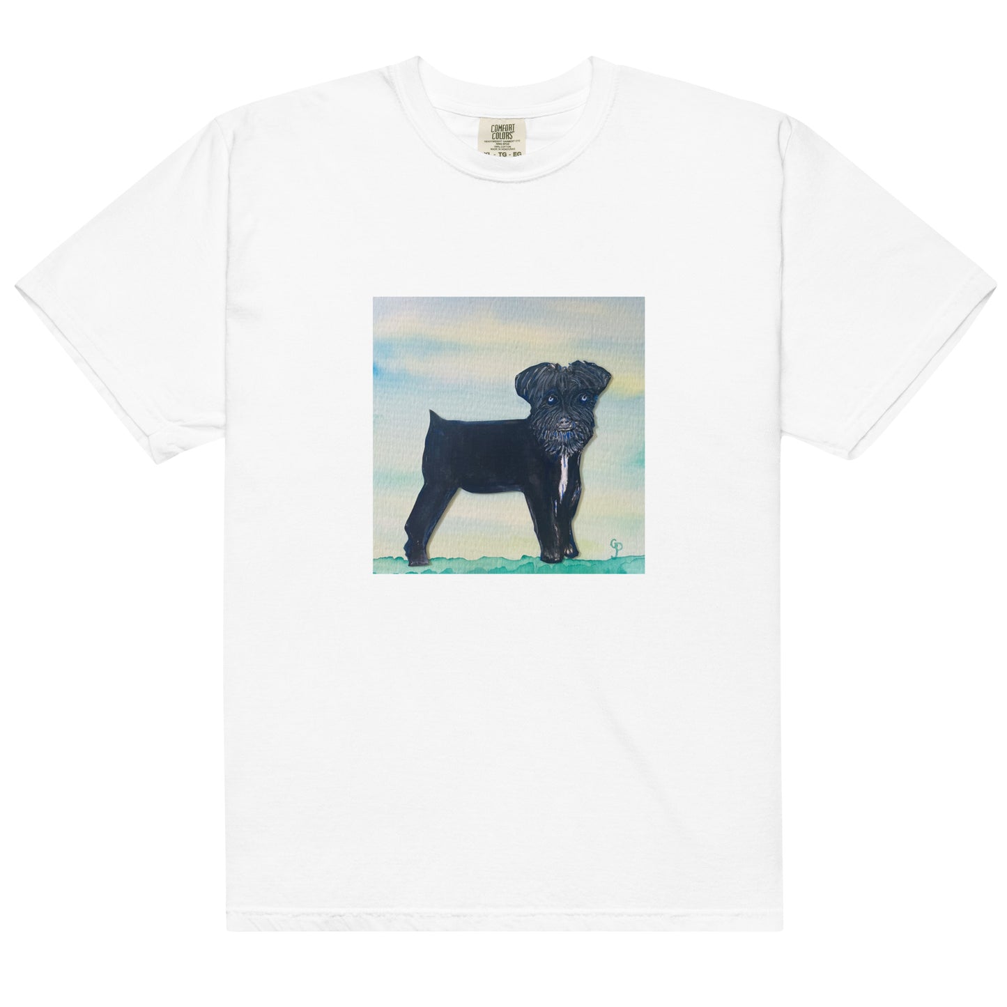 Comfort Colors short sleeve t-shirt featuring original artwork—garment-dyed for a soft, lived-in feel; relaxed fit, durable cotton fabric, and perfect for casual wear, art lovers, or gifting.