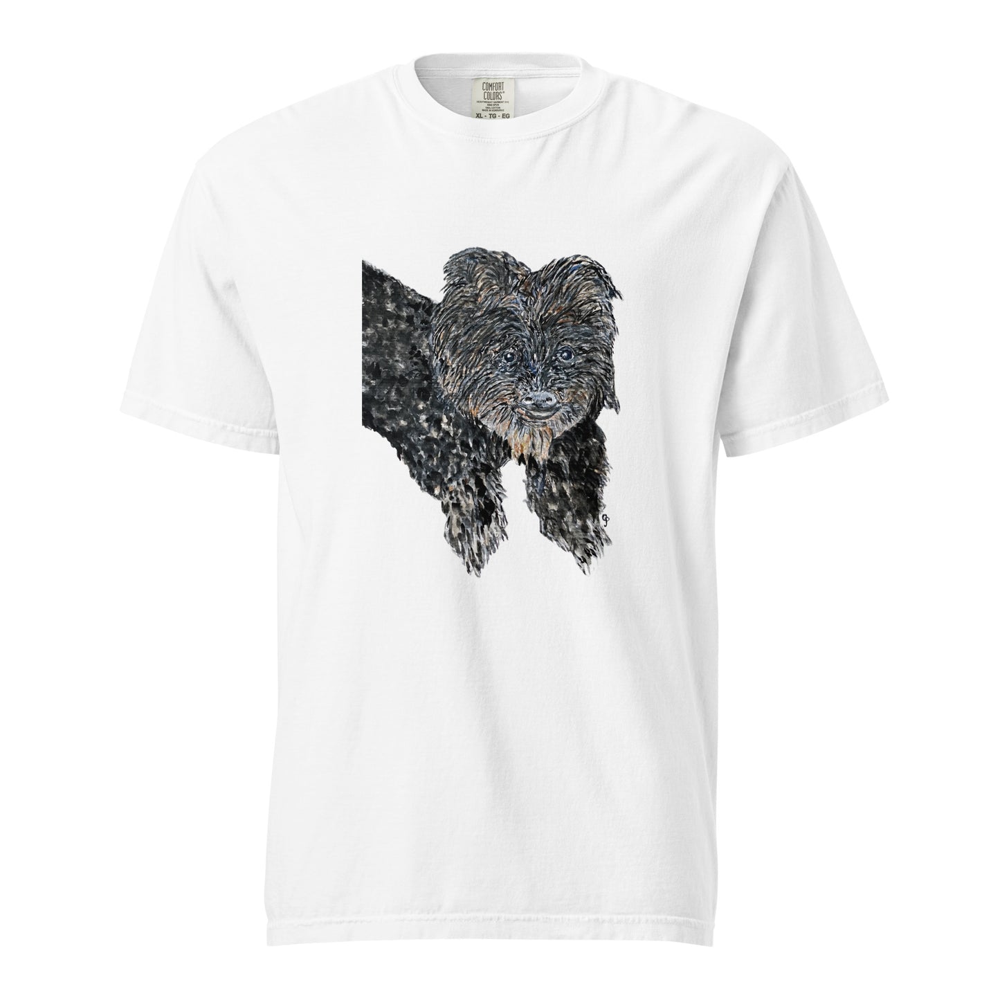 Comfort Colors short sleeve t-shirt featuring original artwork—garment-dyed for a soft, lived-in feel; relaxed fit, durable cotton fabric, and perfect for casual wear, art lovers, or gifting.