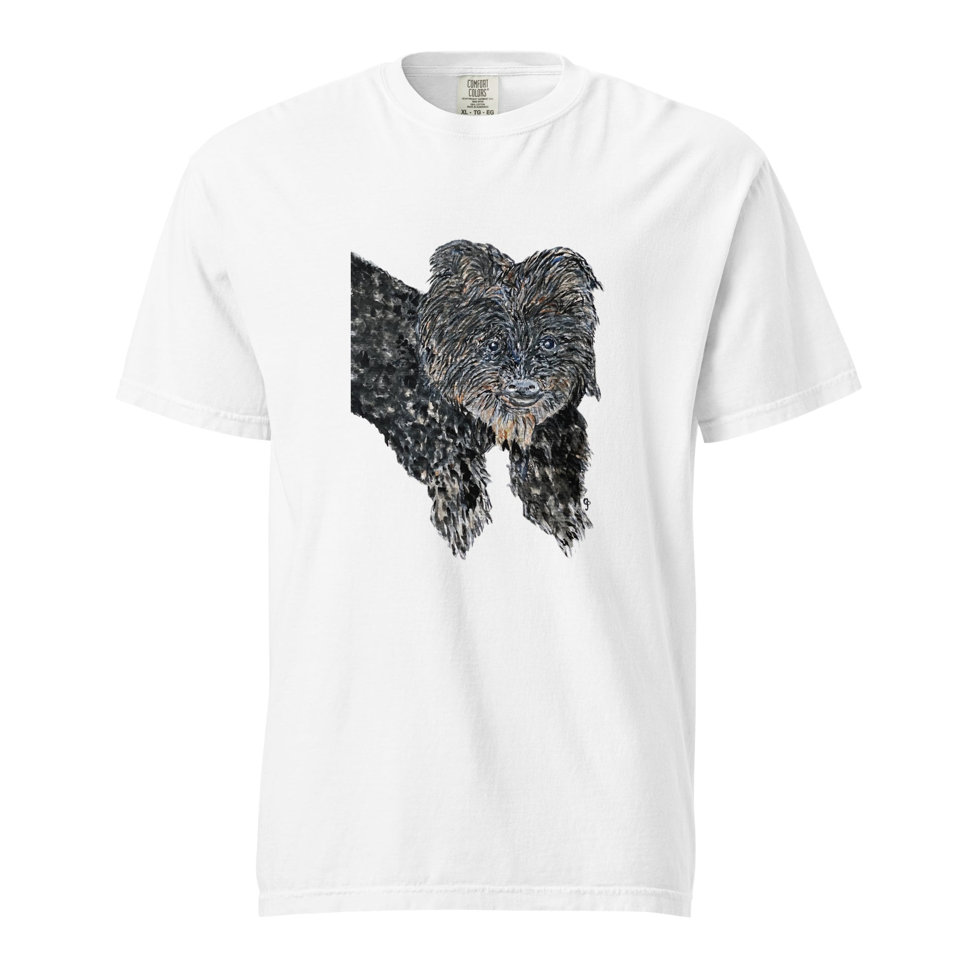 Comfort Colors short sleeve t-shirt featuring original artwork—garment-dyed for a soft, lived-in feel; relaxed fit, durable cotton fabric, and perfect for casual wear, art lovers, or gifting.