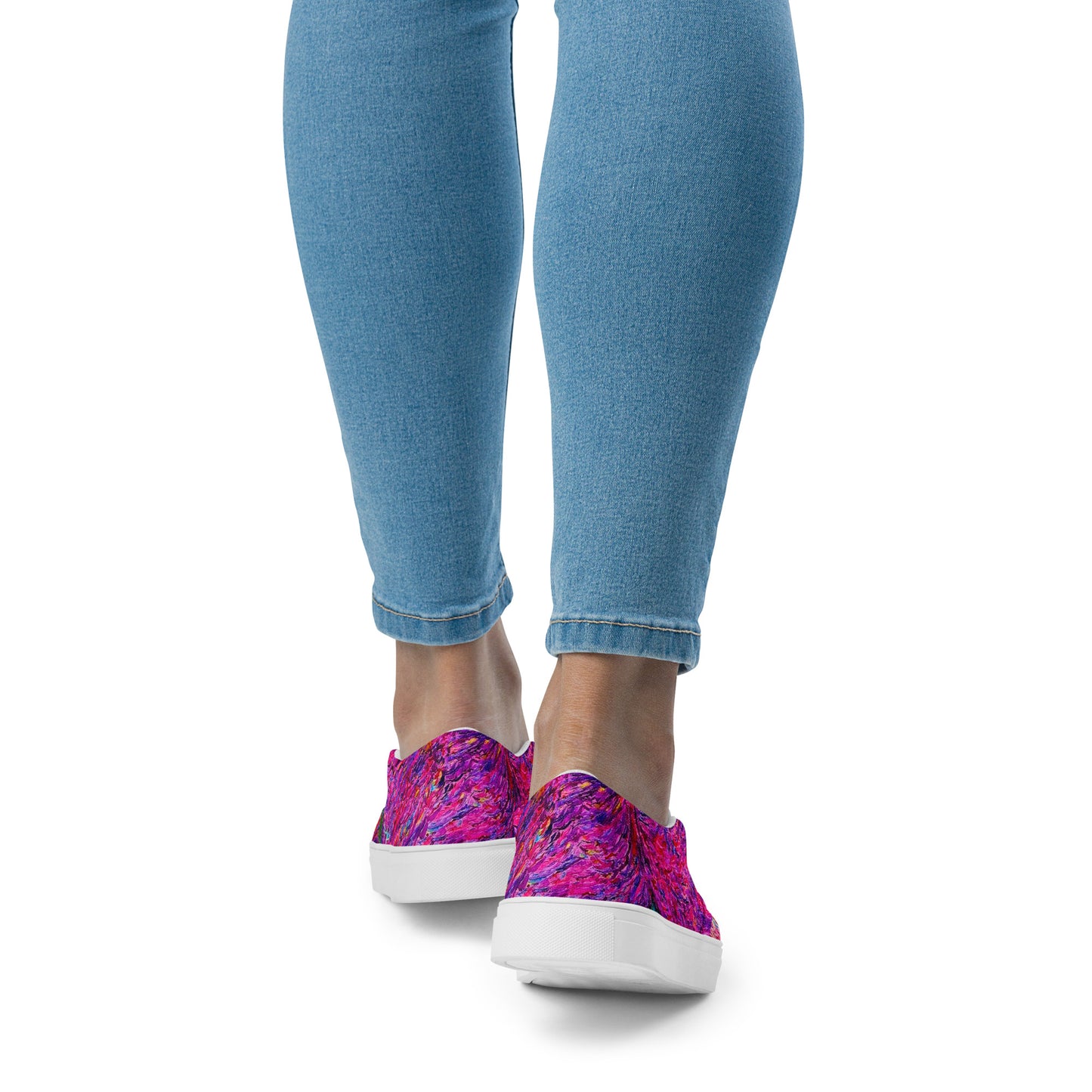 Stylish sneakers featuring original artwork, designed for comfort and everyday wear—unique artistic shoes perfect for casual outfits, street style, or creative fashion lovers.