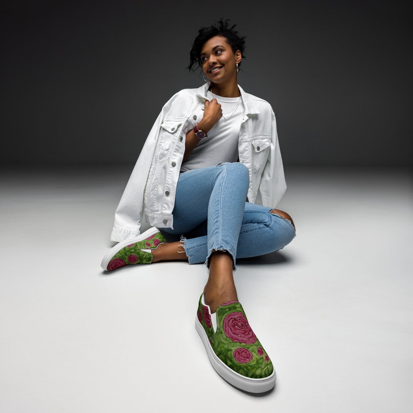 Stylish sneakers featuring original artwork, designed for comfort and everyday wear—unique artistic shoes perfect for casual outfits, street style, or creative fashion lovers.