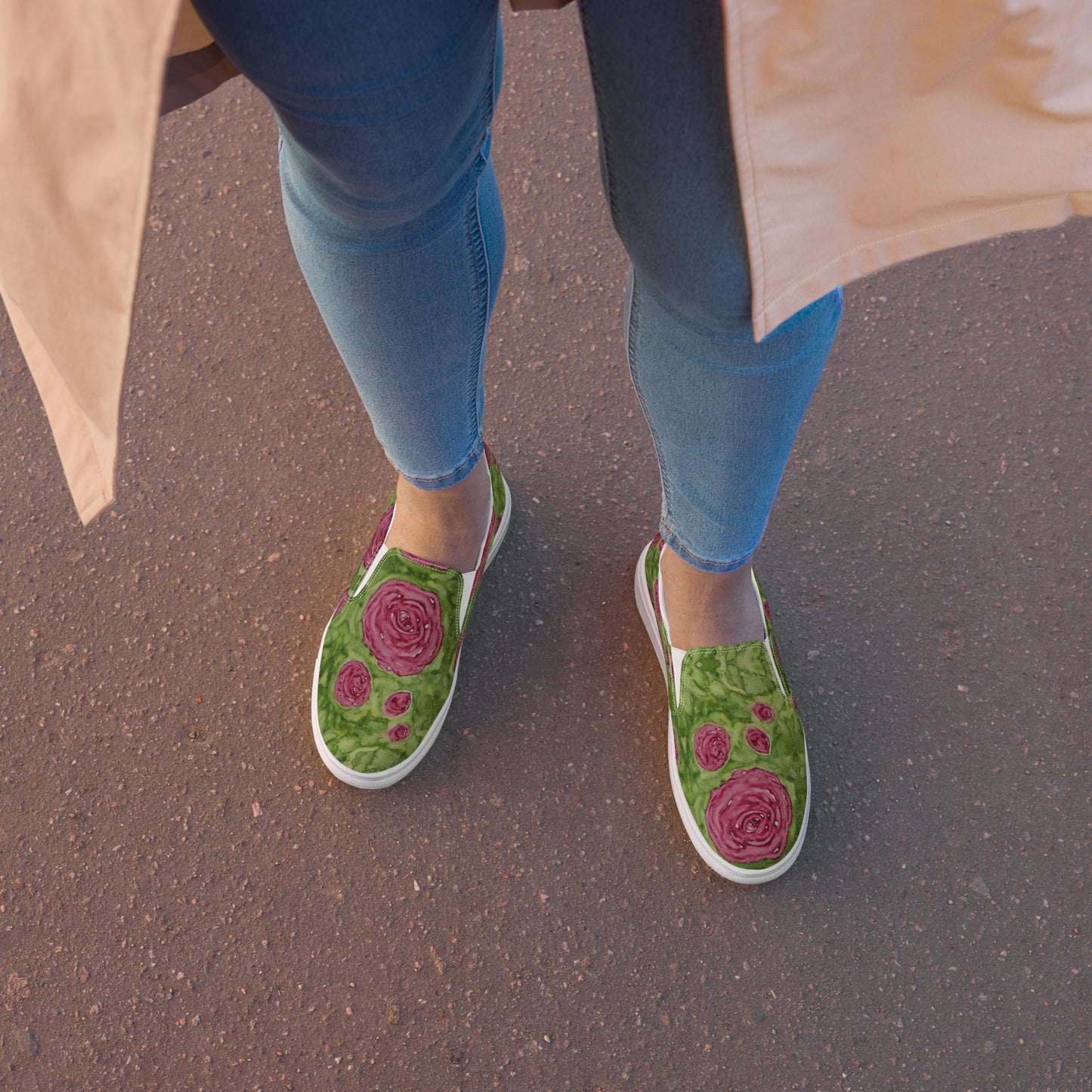 Stylish sneakers featuring original artwork, designed for comfort and everyday wear—unique artistic shoes perfect for casual outfits, street style, or creative fashion lovers.