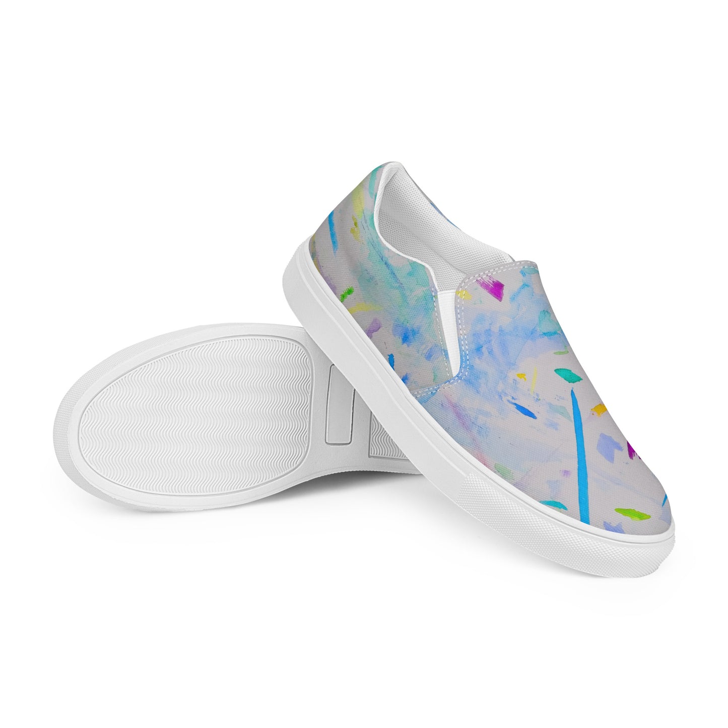 Stylish sneakers featuring original artwork, designed for comfort and everyday wear—unique artistic shoes perfect for casual outfits, street style, or creative fashion lovers.