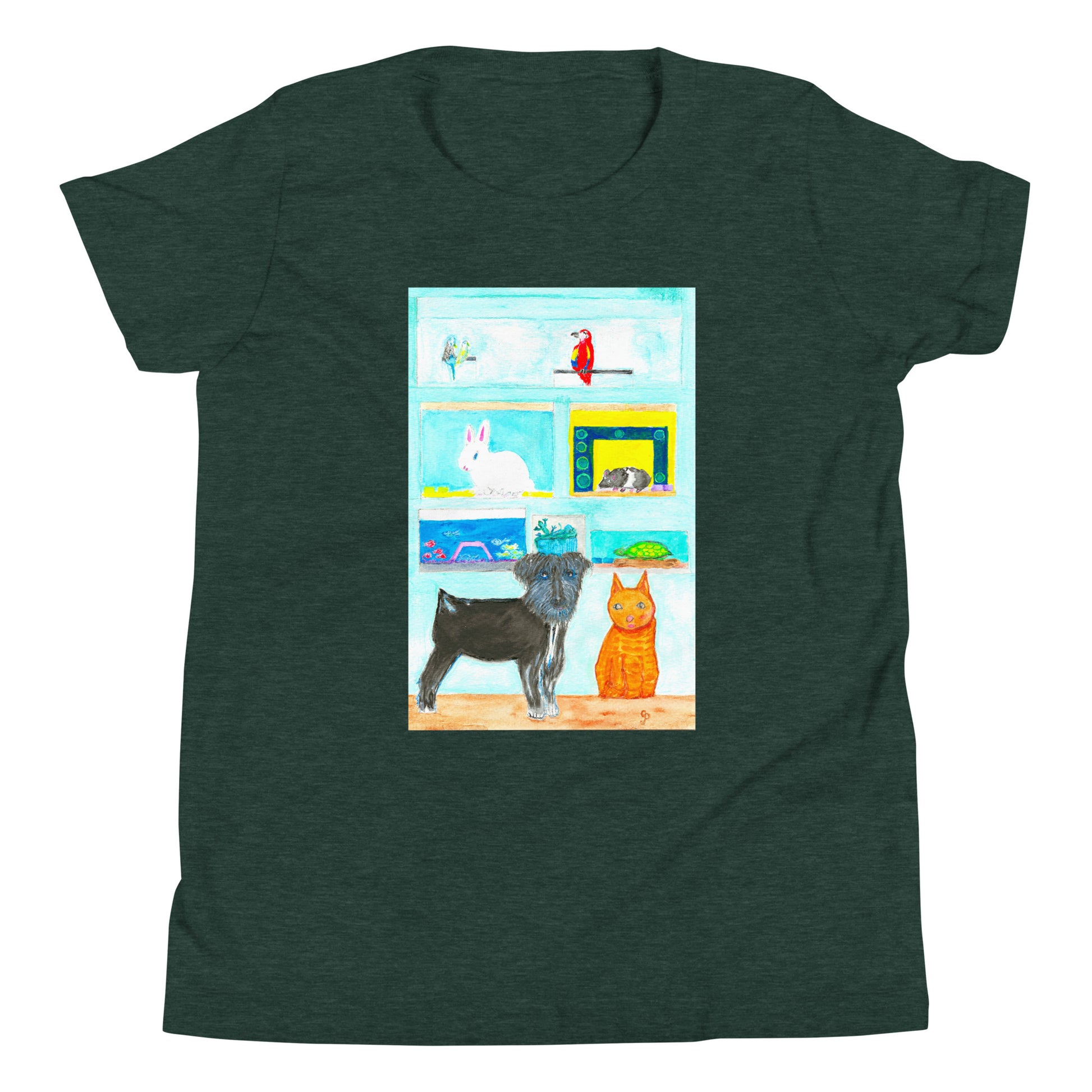 Bella + Canvas unisex short sleeve t-shirt featuring original artwork—super soft, lightweight, and breathable; perfect for casual wear, layering, or gifting with artistic style and comfort.