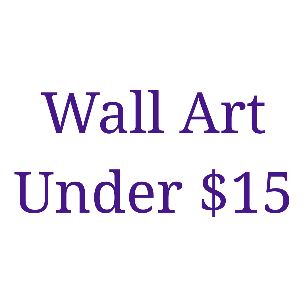 Wall Art Under $15