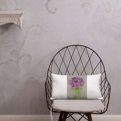 Premium decorative pillow featuring original artwork—plush, soft-touch fabric with a removable cover; perfect for enhancing living rooms, bedrooms, or cozy spaces with artistic home decor.