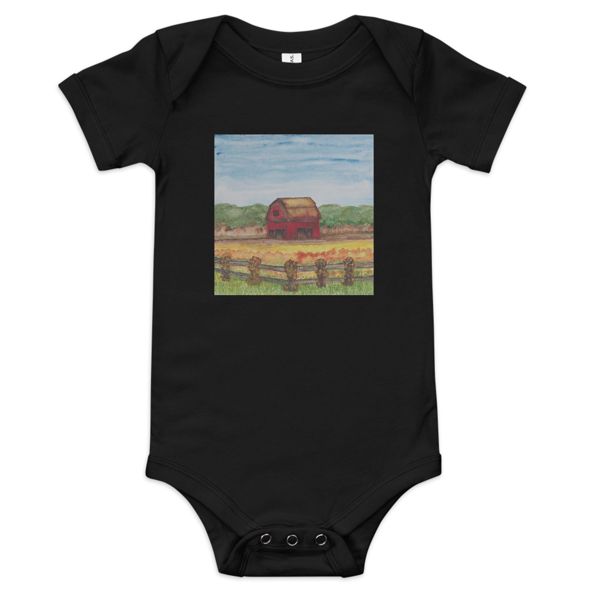 Bella + Canvas unisex short sleeve onesie featuring original artwork—super soft, lightweight, and breathable; perfect for casual wear, layering, or gifting with artistic style and comfort.