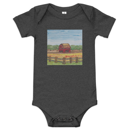 Bella + Canvas unisex short sleeve onesie featuring original artwork—super soft, lightweight, and breathable; perfect for casual wear, layering, or gifting with artistic style and comfort.