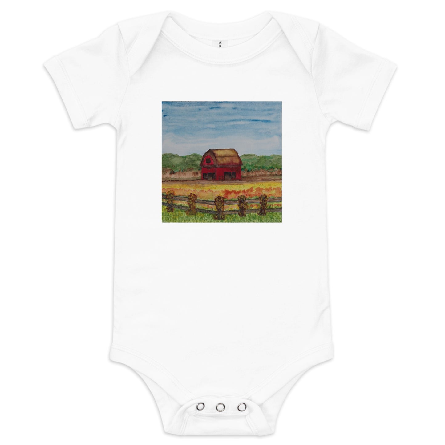 Bella + Canvas unisex short sleeve onesie featuring original artwork—super soft, lightweight, and breathable; perfect for casual wear, layering, or gifting with artistic style and comfort.