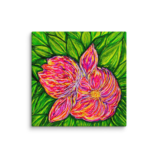 Original canvas wall art featuring watercolor art design, perfect for home decor, gallery walls, or office spaces—high-quality artwork that adds color, character, and creativity to any room.