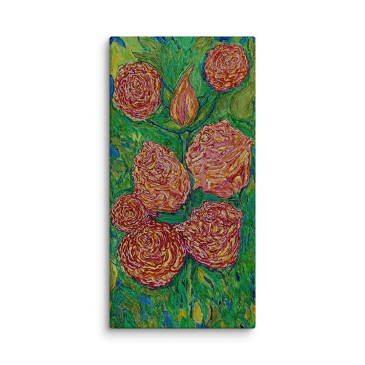 Original canvas wall art featuring watercolor art design, perfect for home decor, gallery walls, or office spaces—high-quality artwork that adds color, character, and creativity to any room.