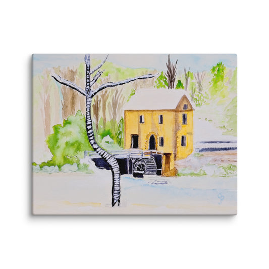 Original canvas wall art featuring watercolor art design, perfect for home decor, gallery walls, or office spaces—high-quality artwork that adds color, character, and creativity to any room.