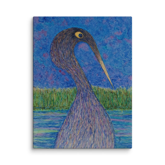 Original canvas wall art featuring watercolor art design, perfect for home decor, gallery walls, or office spaces—high-quality artwork that adds color, character, and creativity to any room.
