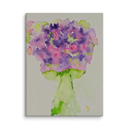 Original canvas wall art featuring watercolor art design, perfect for home decor, gallery walls, or office spaces—high-quality artwork that adds color, character, and creativity to any room.