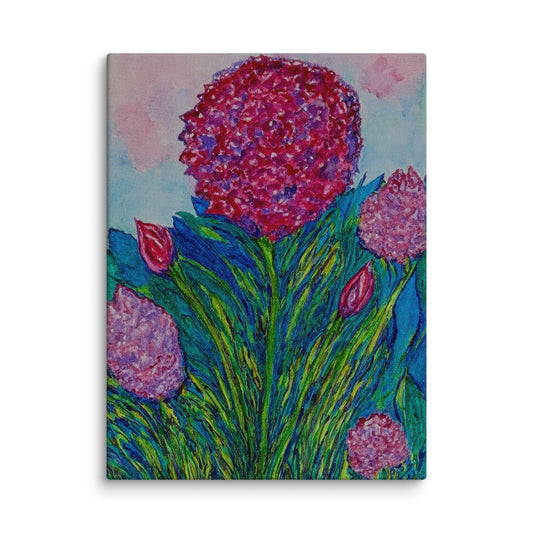 Original canvas wall art featuring watercolor art design, perfect for home decor, gallery walls, or office spaces—high-quality artwork that adds color, character, and creativity to any room.