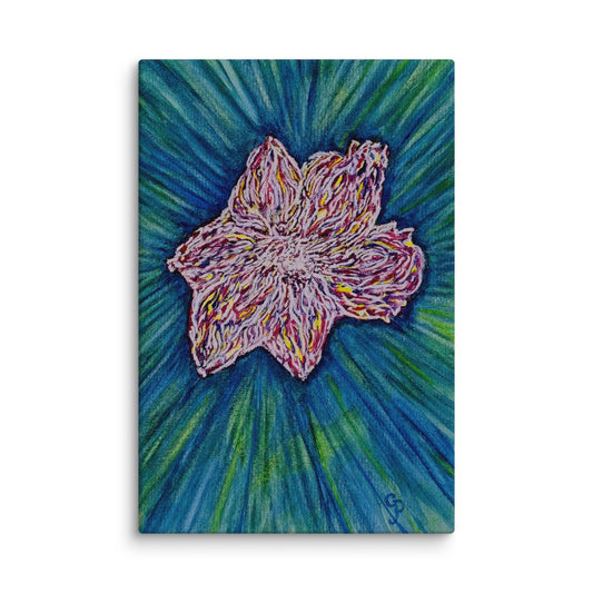 Original canvas wall art featuring watercolor art design, perfect for home decor, gallery walls, or office spaces—high-quality artwork that adds color, character, and creativity to any room.