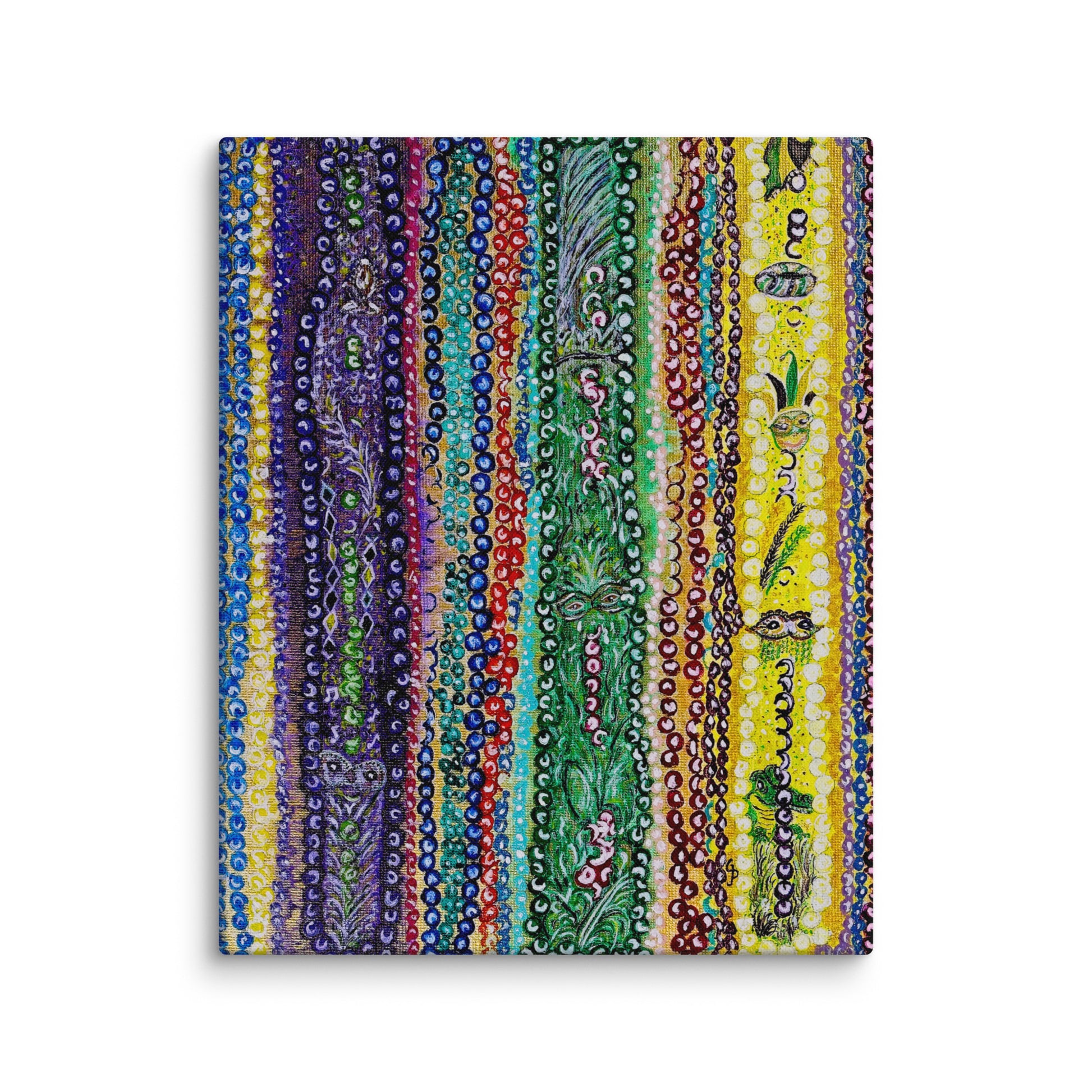 Original canvas wall art featuring watercolor art design, perfect for home decor, gallery walls, or office spaces—high-quality artwork that adds color, character, and creativity to any room.