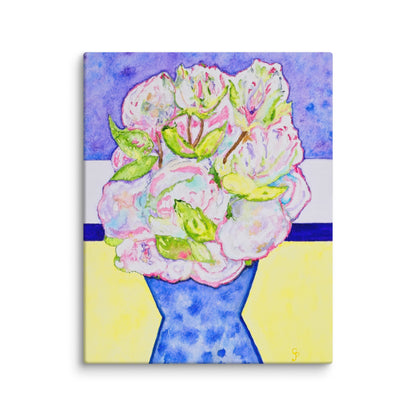 Original canvas wall art featuring watercolor art design, perfect for home decor, gallery walls, or office spaces—high-quality artwork that adds color, character, and creativity to any room.