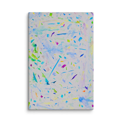 Original canvas wall art featuring watercolor art design, perfect for home decor, gallery walls, or office spaces—high-quality artwork that adds color, character, and creativity to any room.